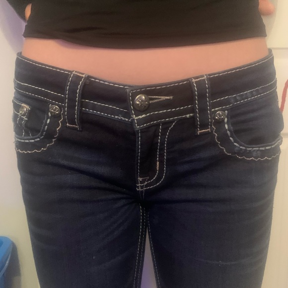 Miss Me Jeans - Signature Rise Boot Cut - Size 27 - Picture 5 of 6